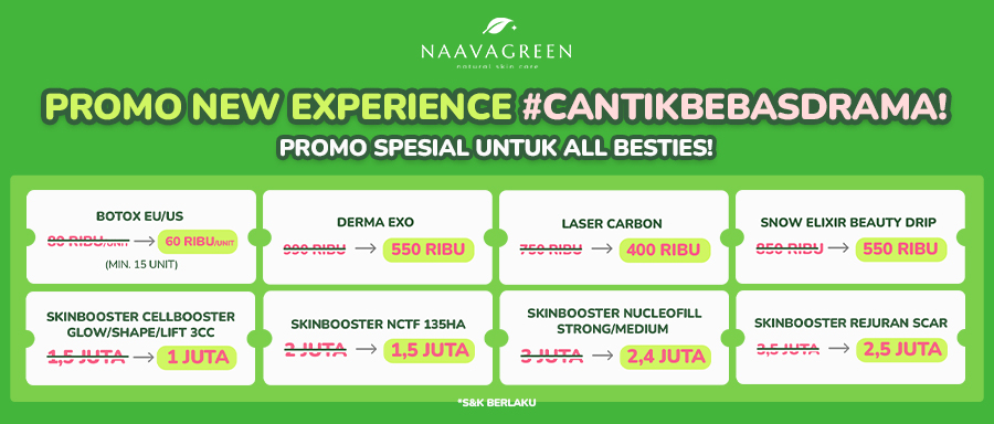 Promo First Trial Naavagreen untuk Pasien Baru dan Pasien Lama