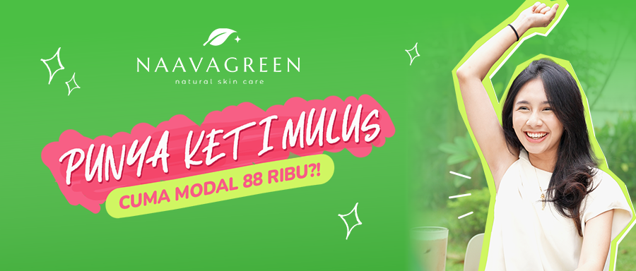 IPL Ketiak Naavagreen 88K Solusi Underarm Bersih, Mulus, dan Cerah Tanpa Drama